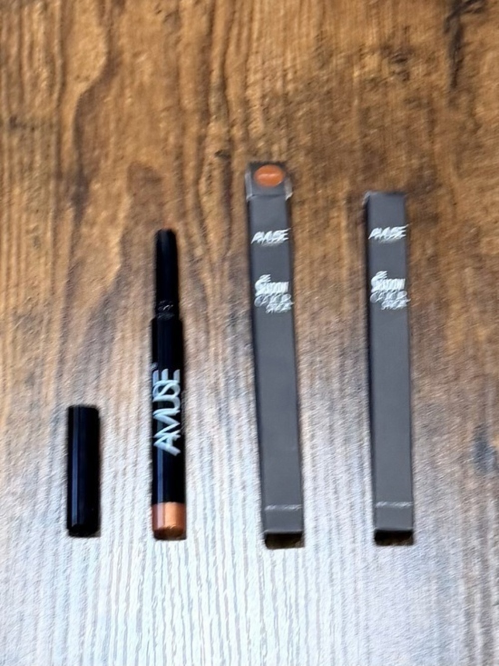 Amuse shade 2 Cream Eyeshadow Stick in Warm Copper 2 pack